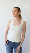 Essential Cotton Ribbed Tank