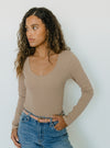 DTN Ribbed Cotton Long Sleeve