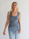 Essential Cotton Ribbed Tank