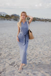 Charlotte Belted Maxi Dress