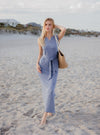 Charlotte Belted Maxi Dress